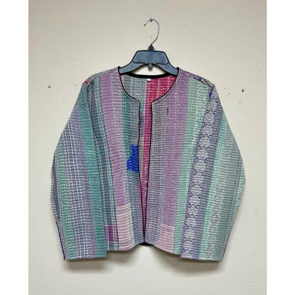 Kantha Jacket Vintage Handmade 100% cotton Jacket Patchwork